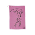 Outline gal Golf Towel