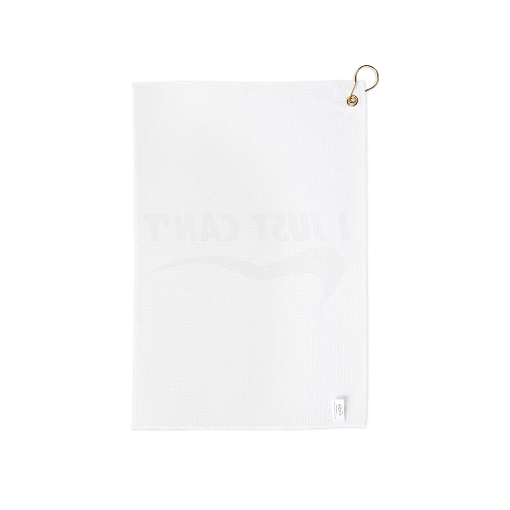 White I just can't Golf Towel