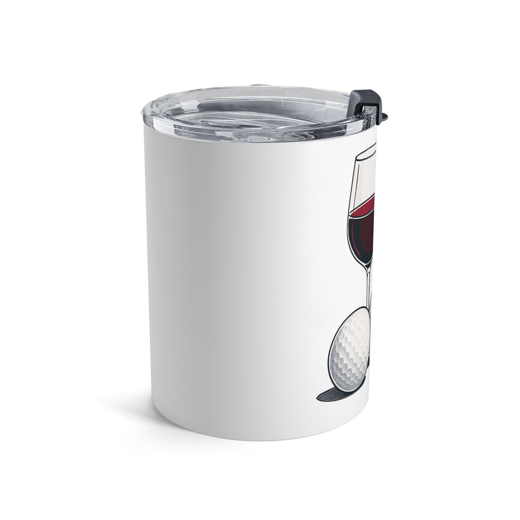 Wine glasses golf balls and a kiss Whiskey/Wine Tumbler