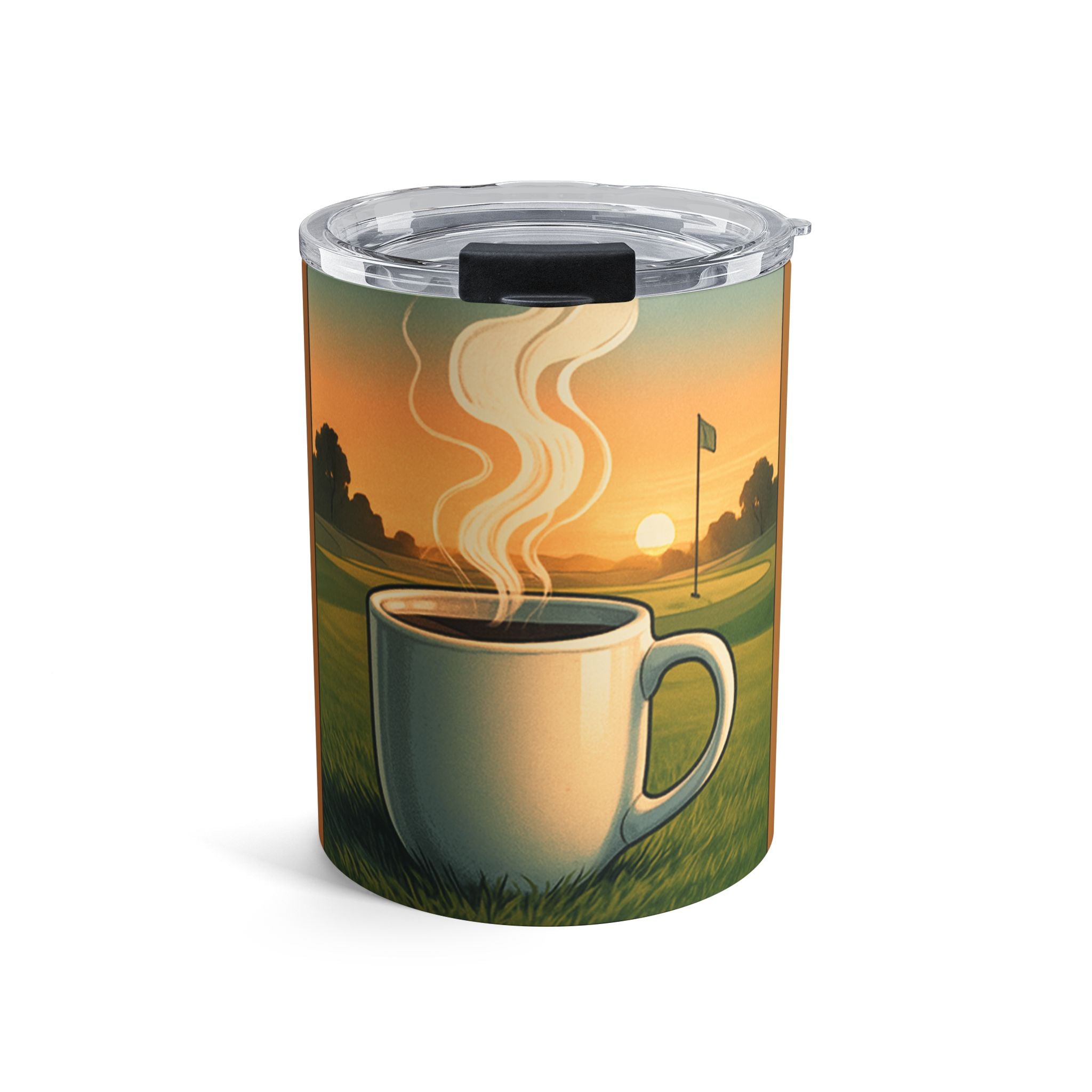 Sunrise Coffee Golf Coffee/Wine Tumbler