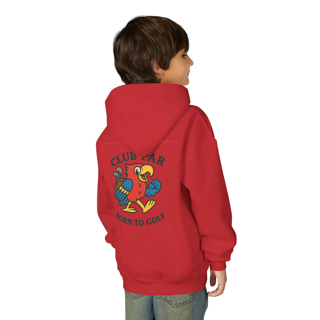 Club Par Born To Golf Youth Hoodie