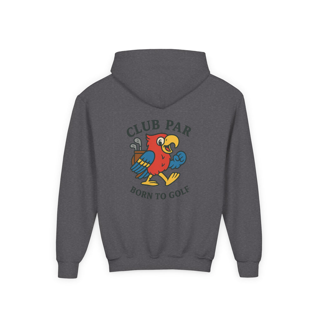 Club Par Born To Golf Youth Hoodie
