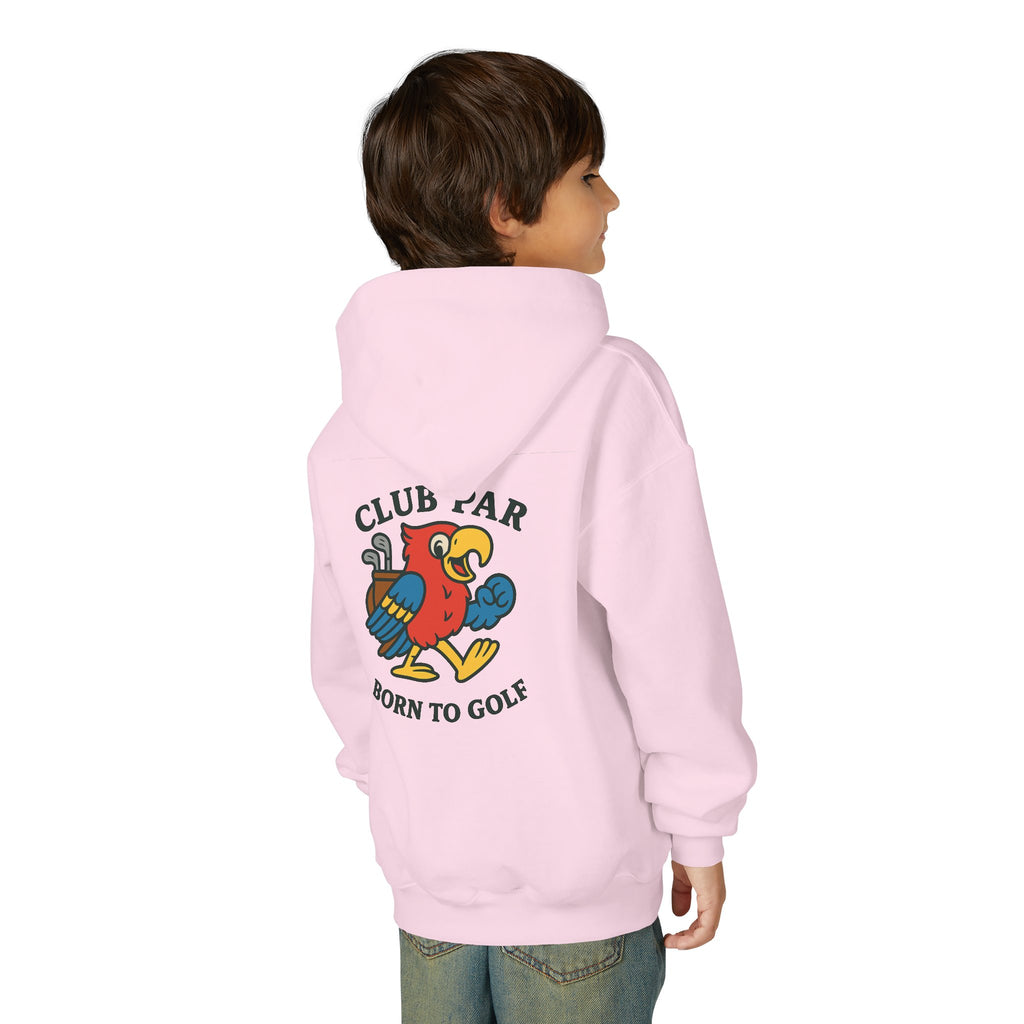 Club Par Born To Golf Youth Hoodie
