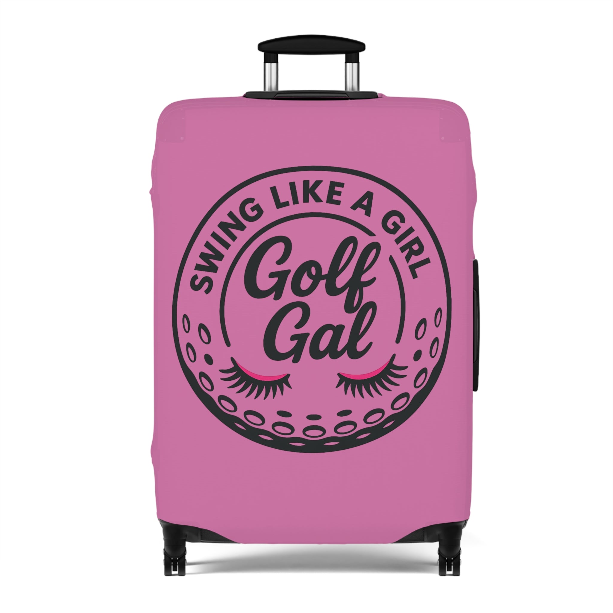 Golf Gal Luggage Cover Pink