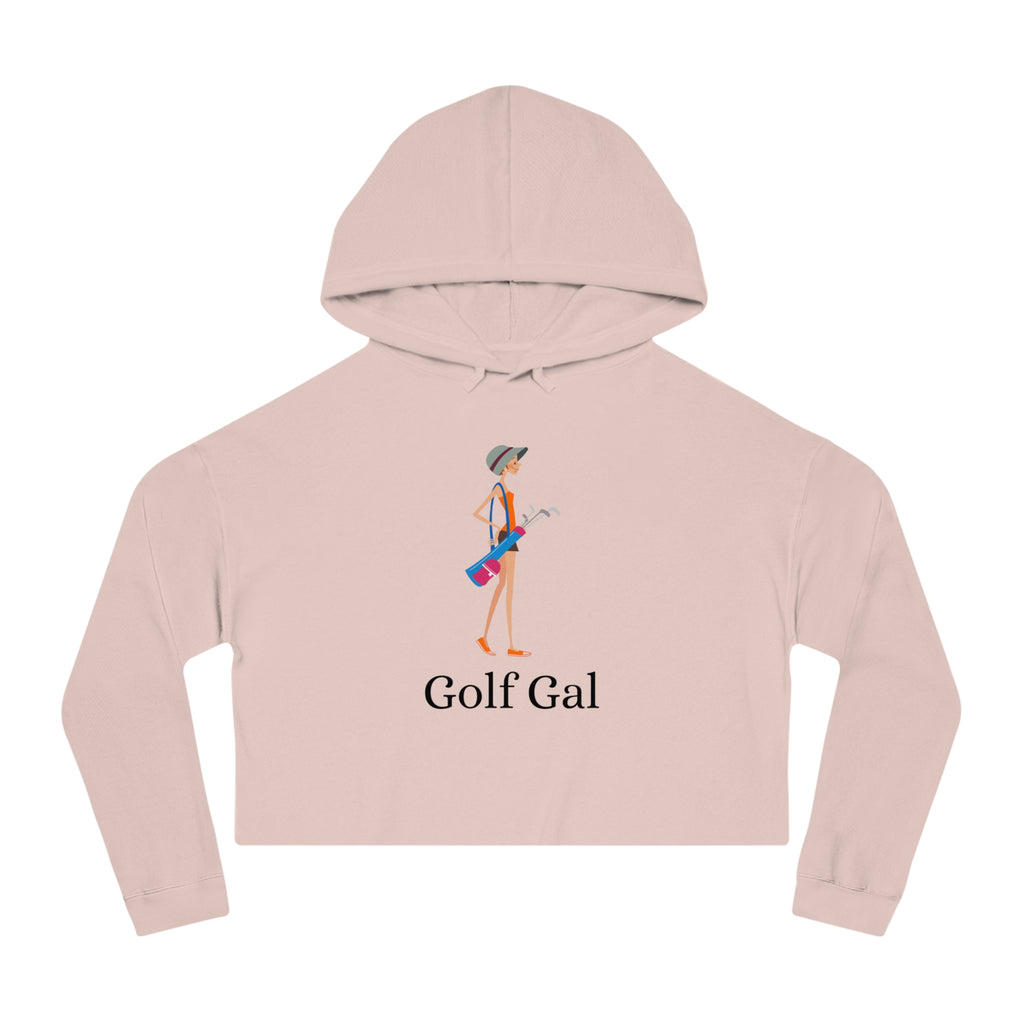 Golf Gal Women's Cropped Sweatshirt Poppy