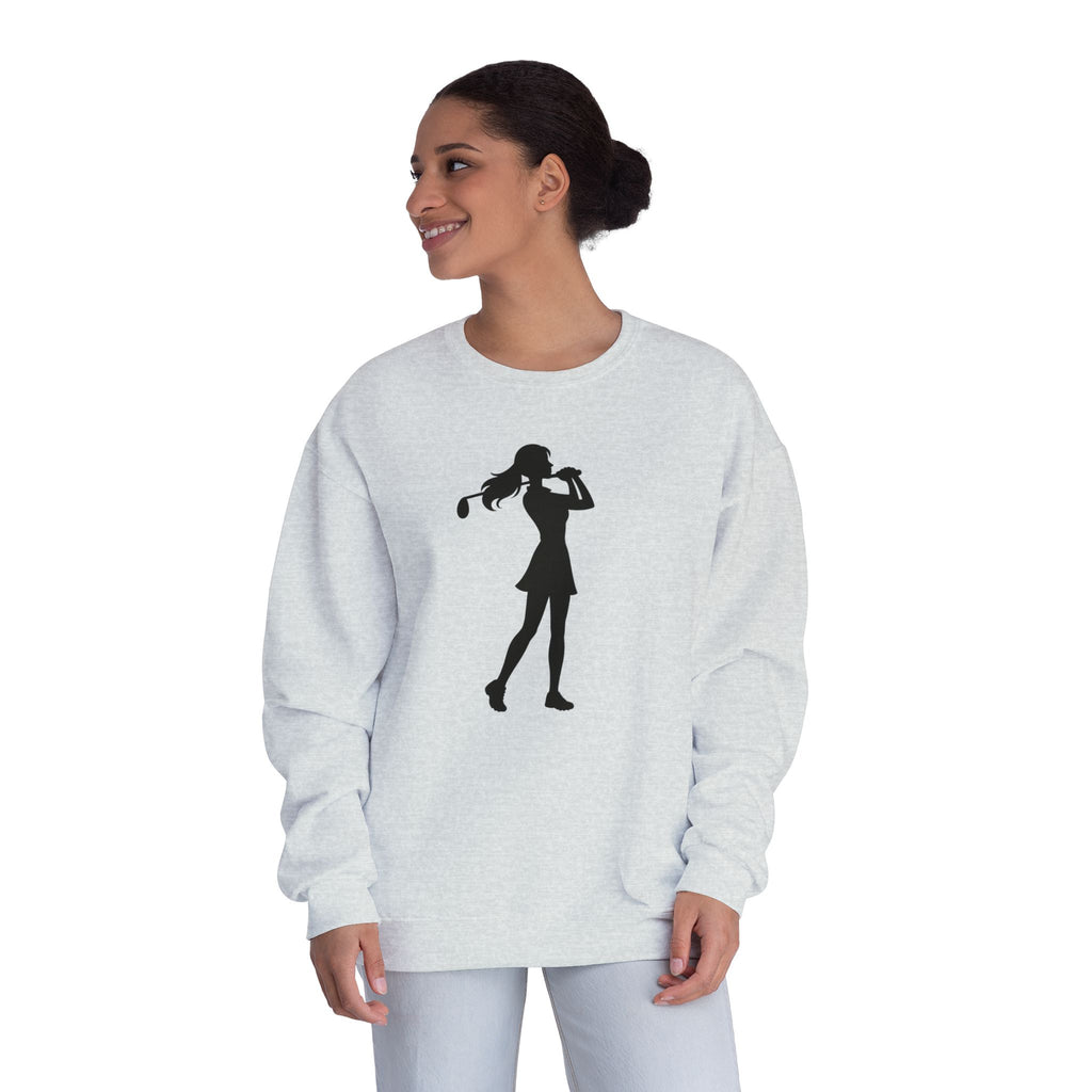 Golf Gal Silhouette Crewneck Sweatshirt