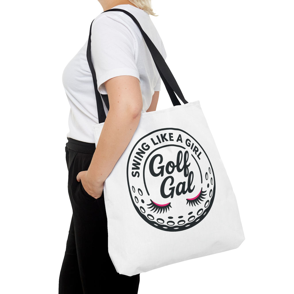 Swing Like a Girl Golf Gal Tote Bag
