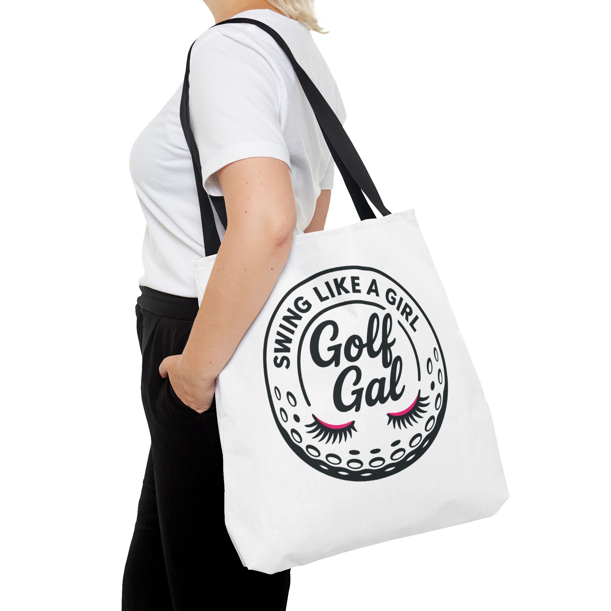 Swing Like a Girl Golf Gal Tote Bag