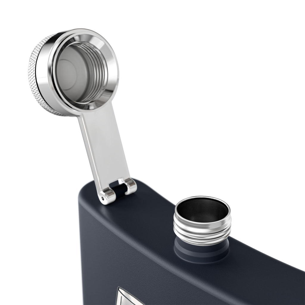 Golf Wine Lips Sleek Stainless Steel Flask
