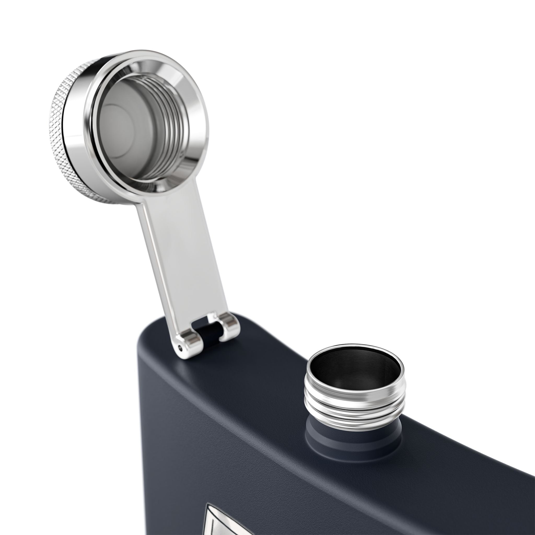 Golf Wine Lips Sleek Stainless Steel Flask