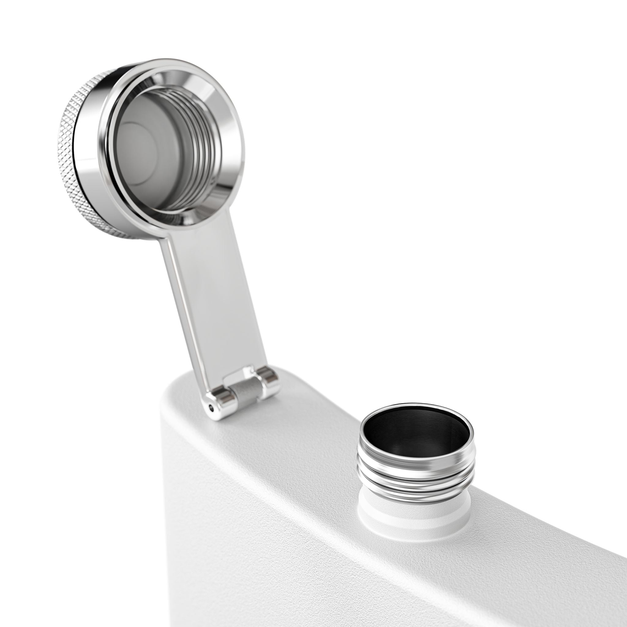 Golf Gal Silhoette Sleek Stainless Steel Flask