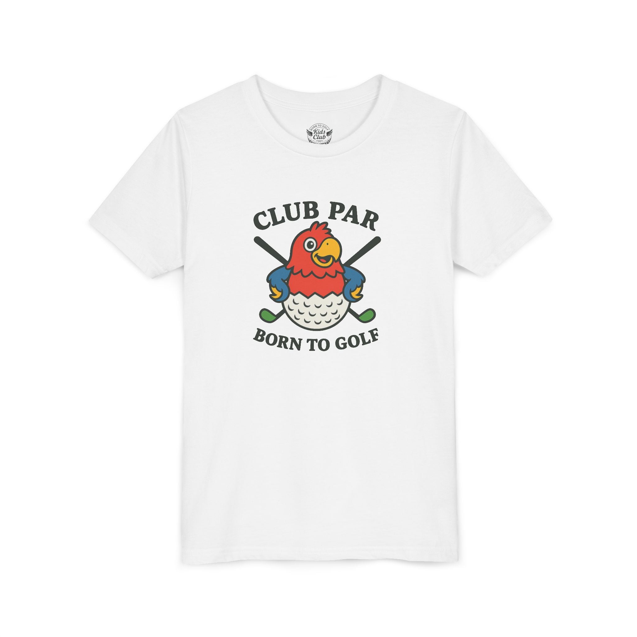Club Par Golf Ball Born To Golf Youth Tee