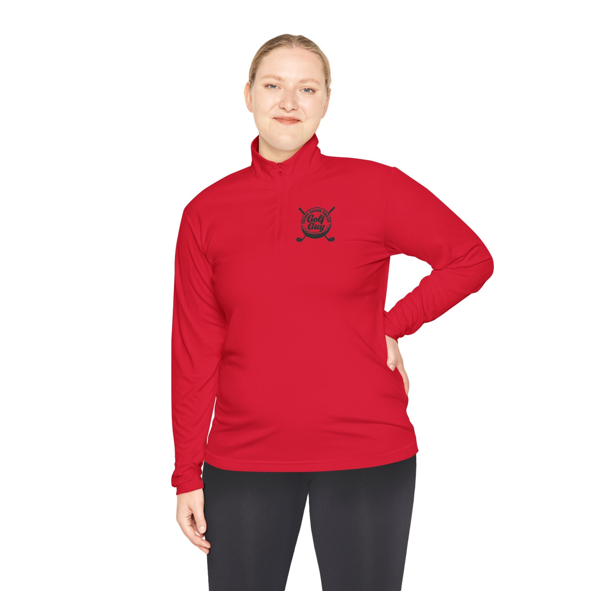 Golf Guy Swing Shank Swear Quarter-Zip Pullover