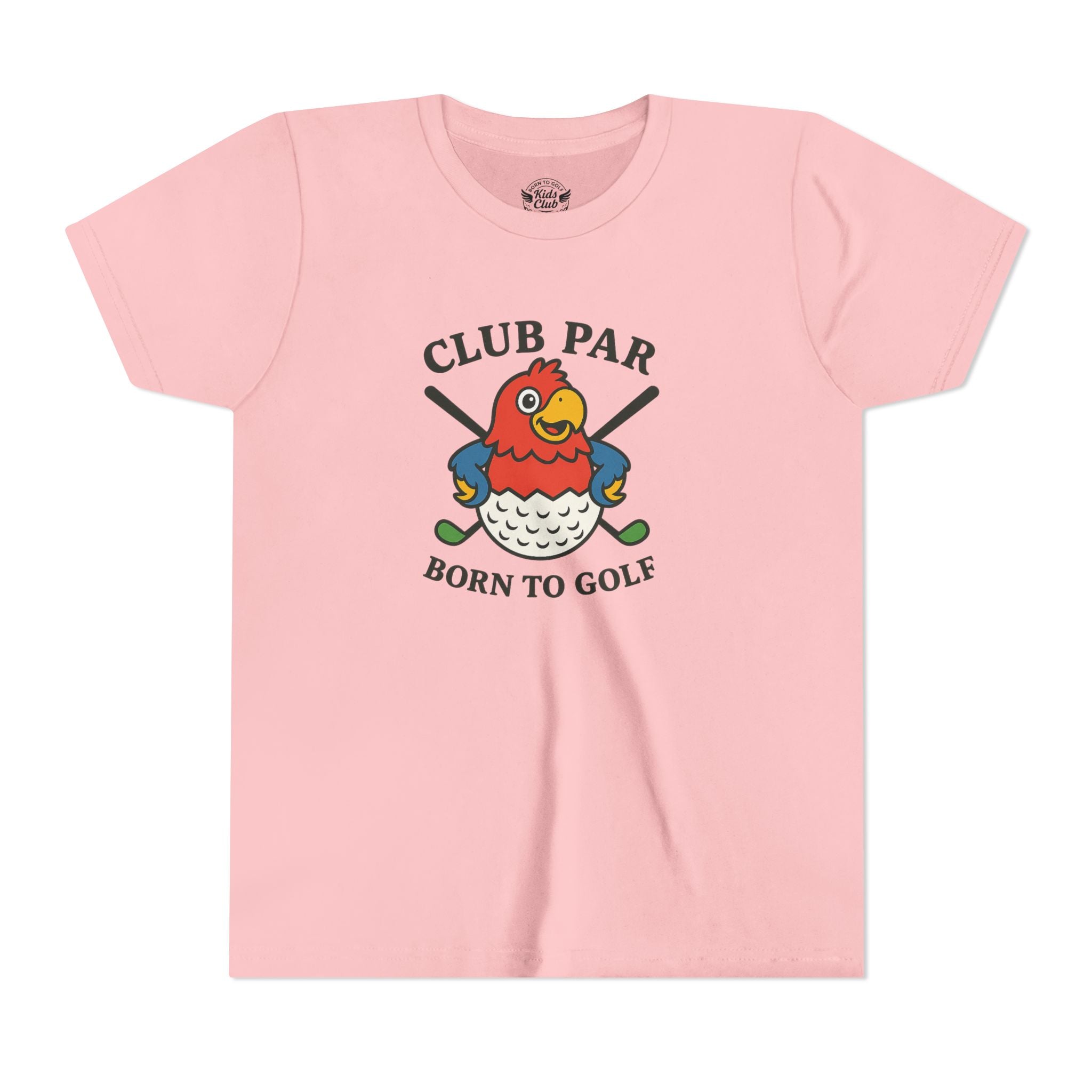Club Par Golf Ball Born To Golf Youth Tee