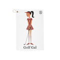 Golf gal Golf Towel Ruby