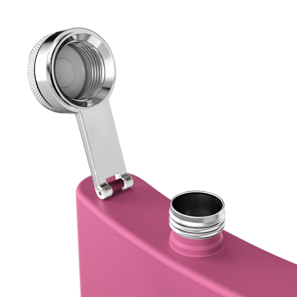 Golf Gal Silhoette Sleek Stainless Steel Flask
