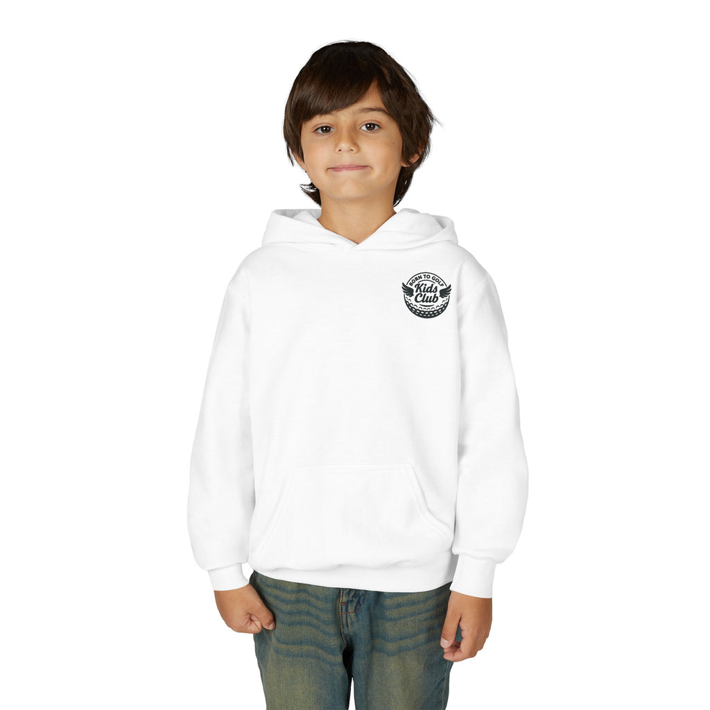 Club Eagle Born To Golf Youth Hoodie