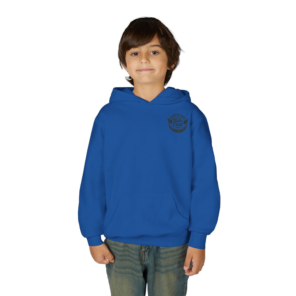 Club Eagle Born To Golf Youth Hoodie