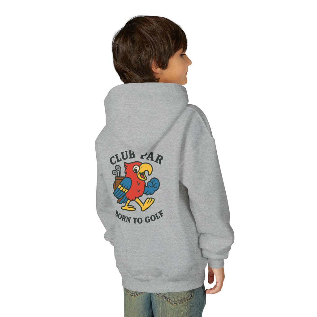Club Par Born To Golf Youth Hoodie