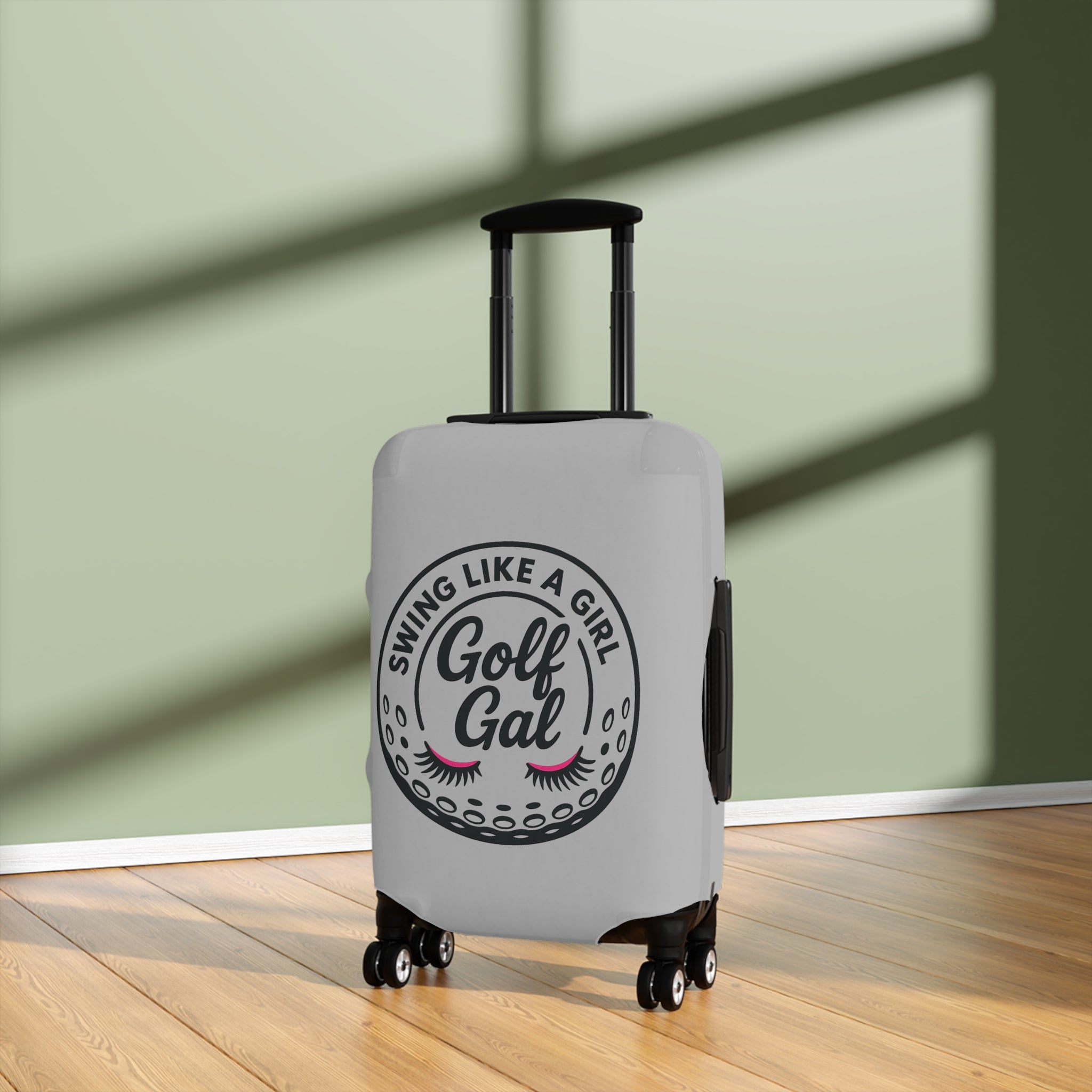 Golf Gal Luggage Cover Gray