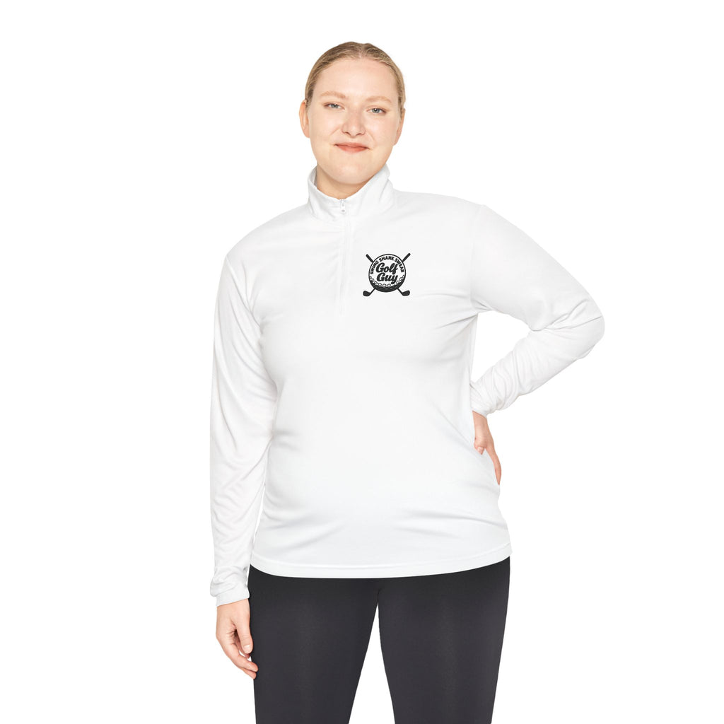 Golf Guy Swing Shank Swear Quarter-Zip Pullover