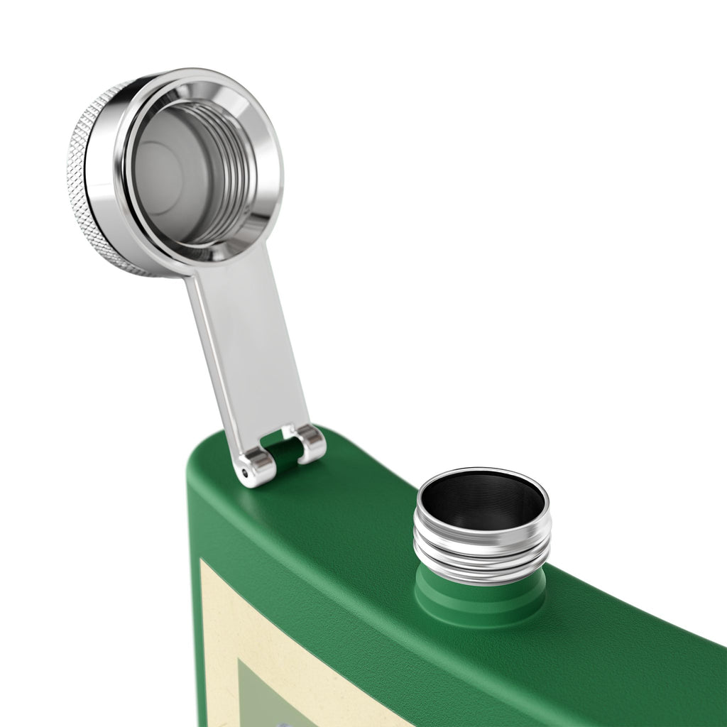 Retro Golf Sleek Stainless Steel Flask