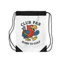Club Par Born to Golf Drawstring Bag