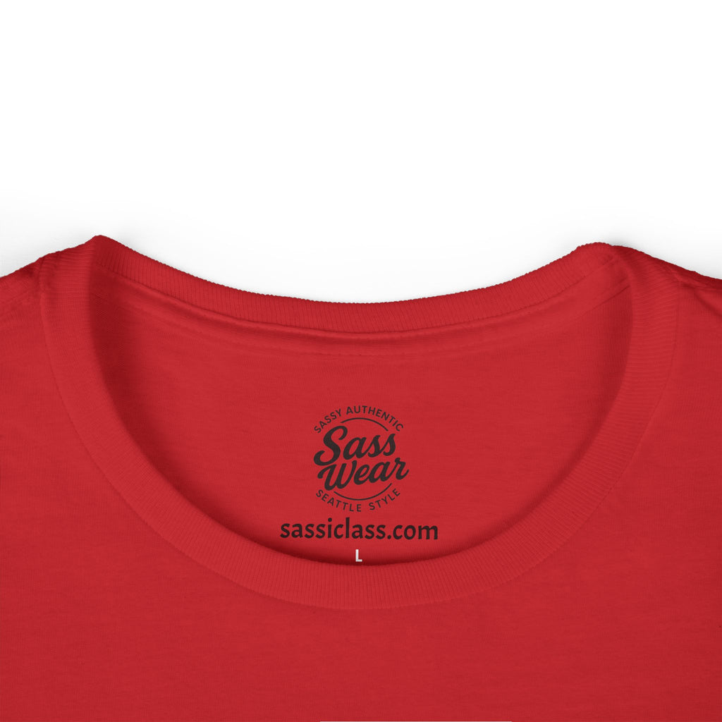 Wine and Golf Clubs Women's Softstyle Tee