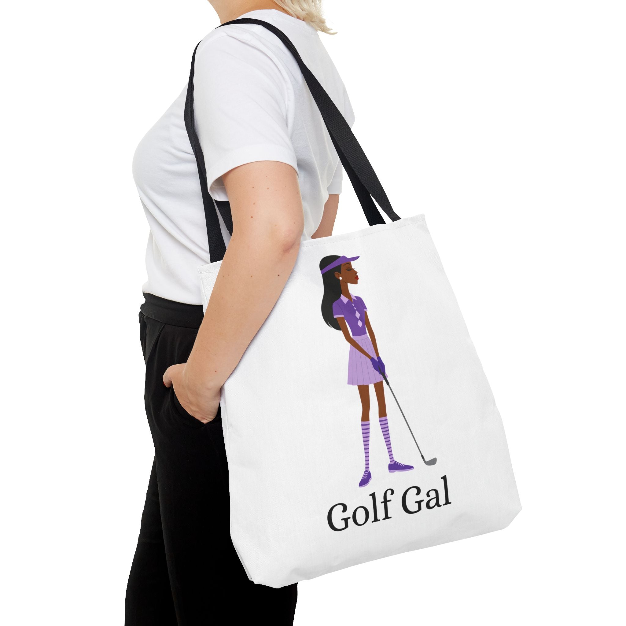 Golf Gal Tote Bag Violet