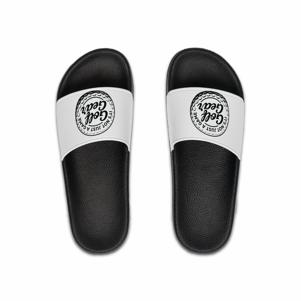 White Golf Gear Men's Slide Sandals