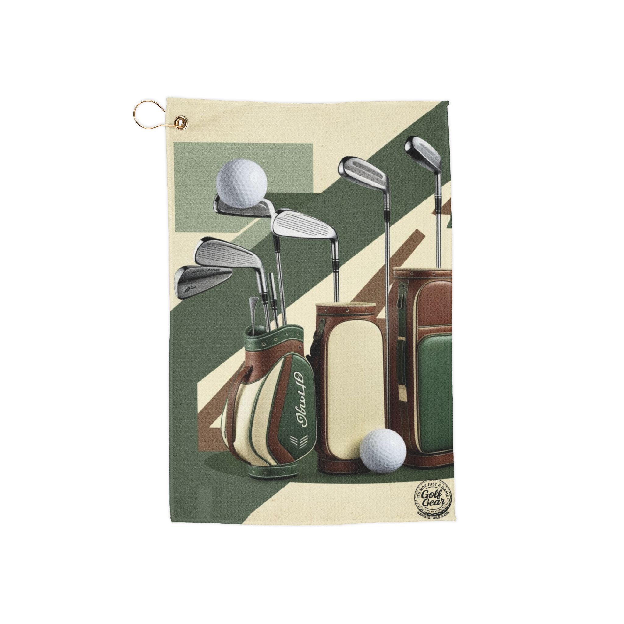 retro Golf Towel