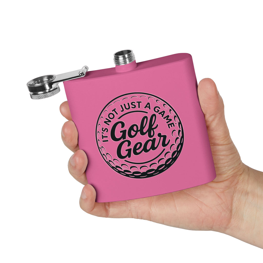 Golf Gear Sleek Stainless Steel Flask