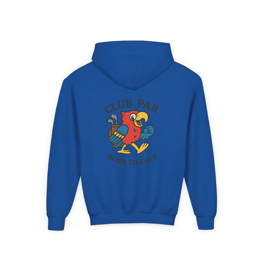 Club Par Born To Golf Youth Hoodie