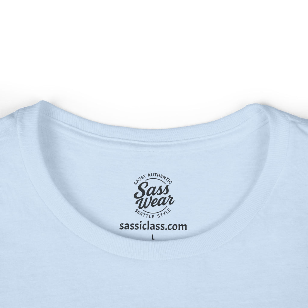 Wine and Golf Cart Women's Softstyle Tee Ruby