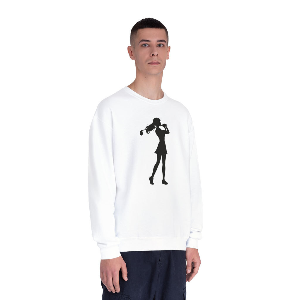 Golf Gal Silhouette Crewneck Sweatshirt