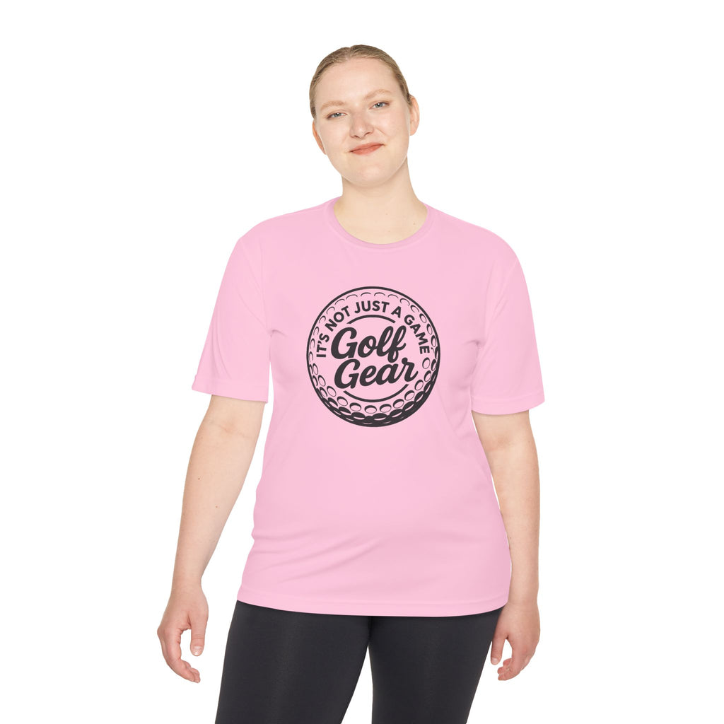 Golf Gear Tee — "It’s Not Just a Game" Moisture‑Wicking Golf Shirt