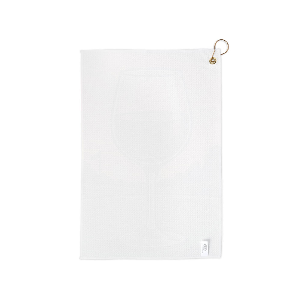 Golf Wine Sunset Golf Towel