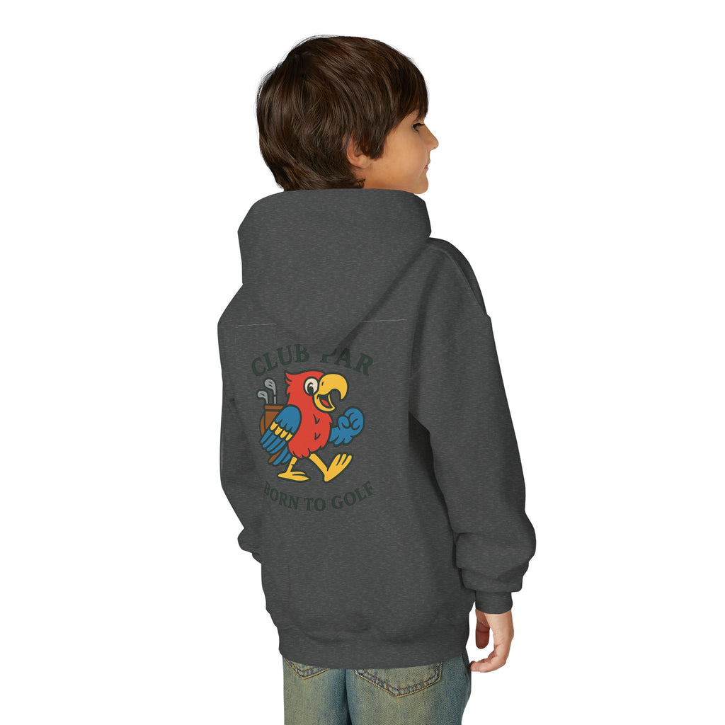 Club Par Born To Golf Youth Hoodie