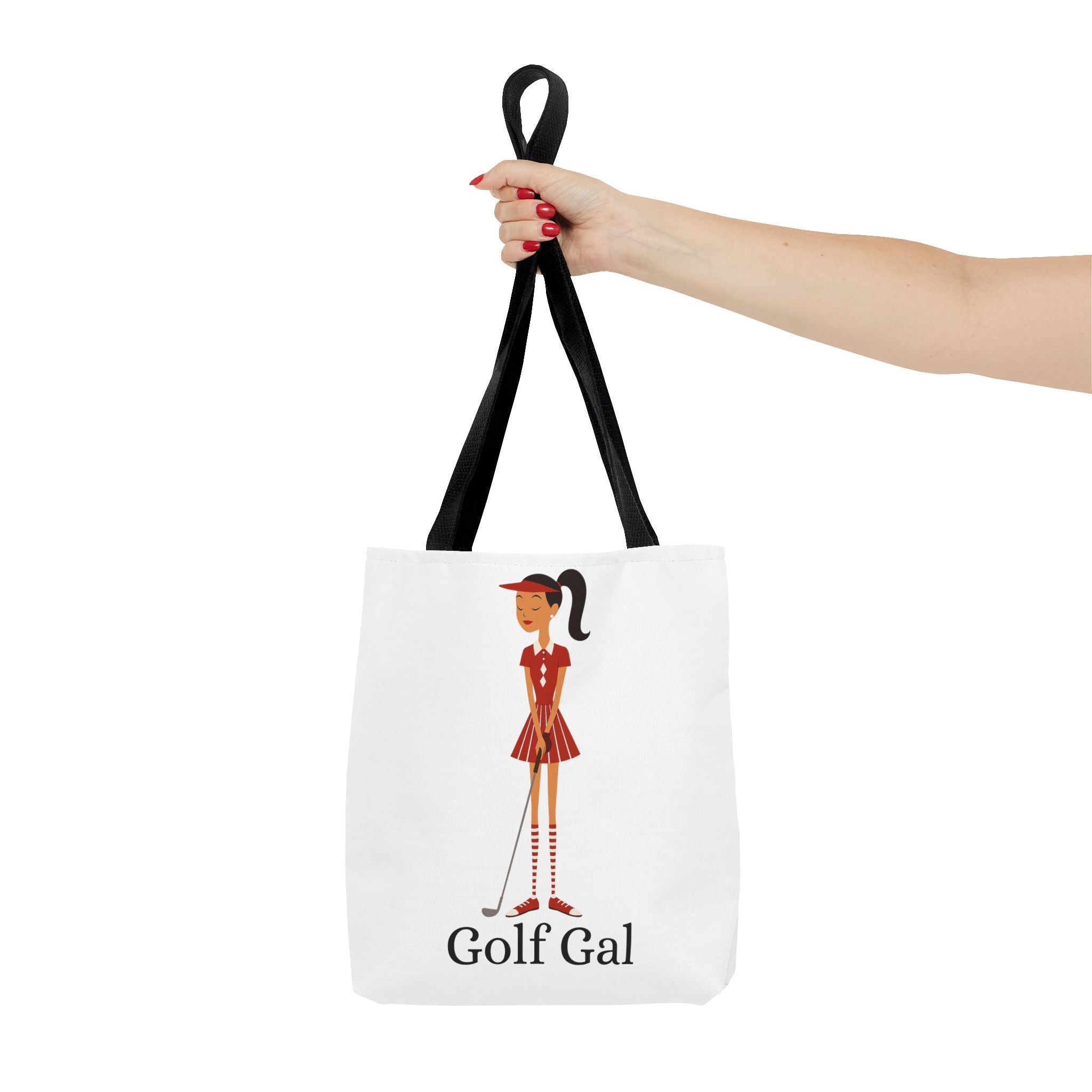 Golf Gal Tote Bag Ruby
