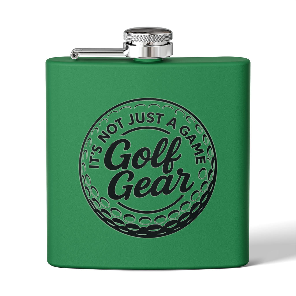 Golf Gear Sleek Stainless Steel Flask