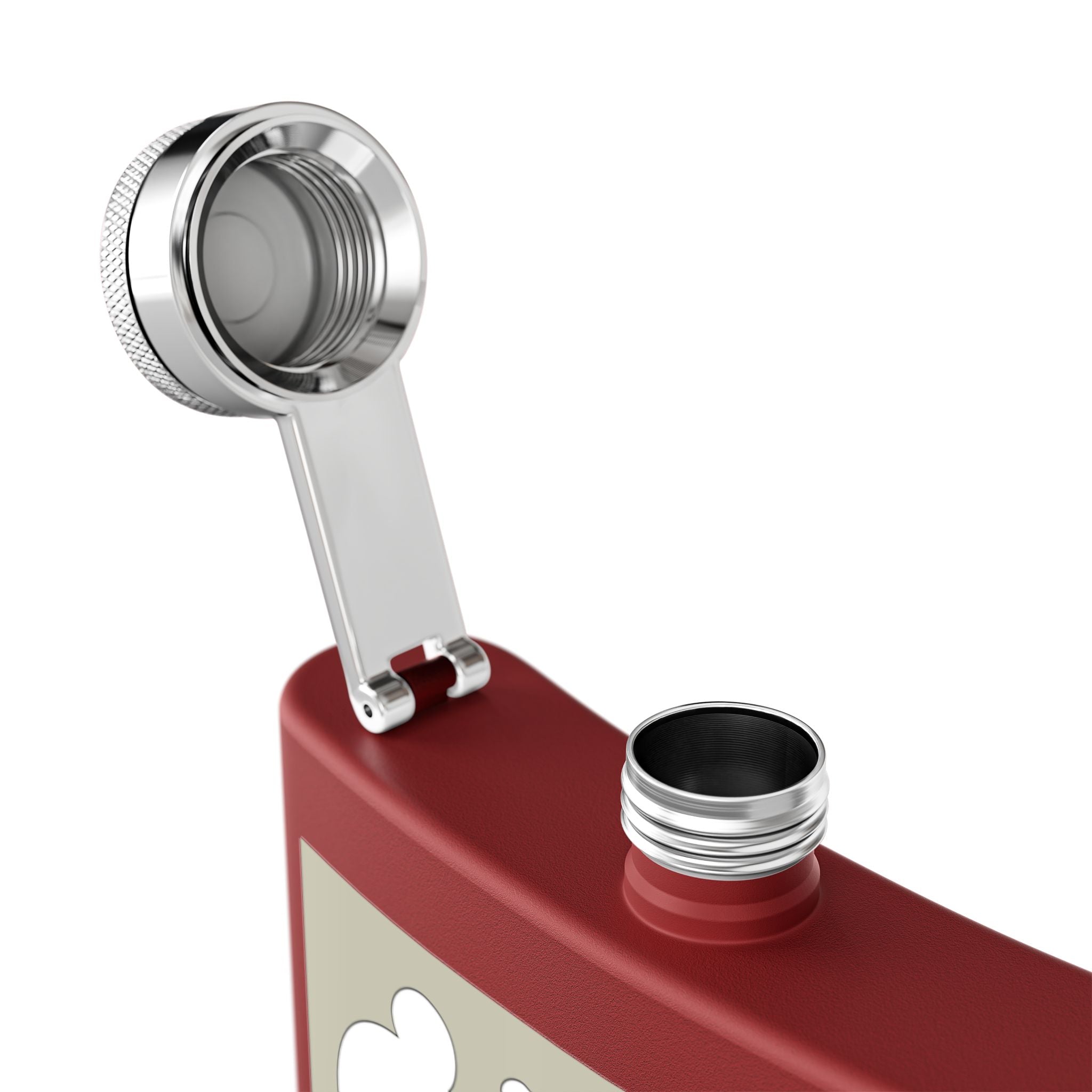 Antique Car Sleek Stainless Steel Flask