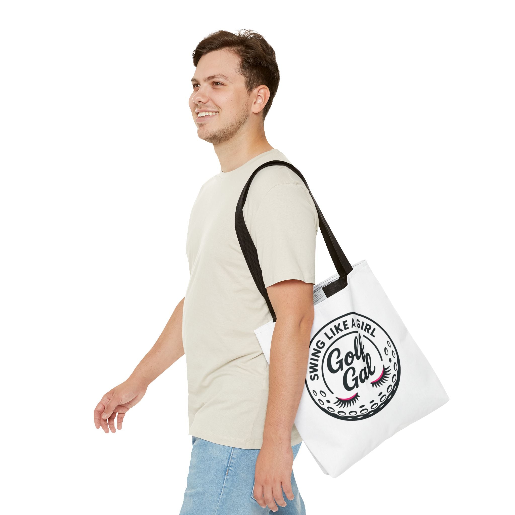 Swing Like a Girl Golf Gal Tote Bag