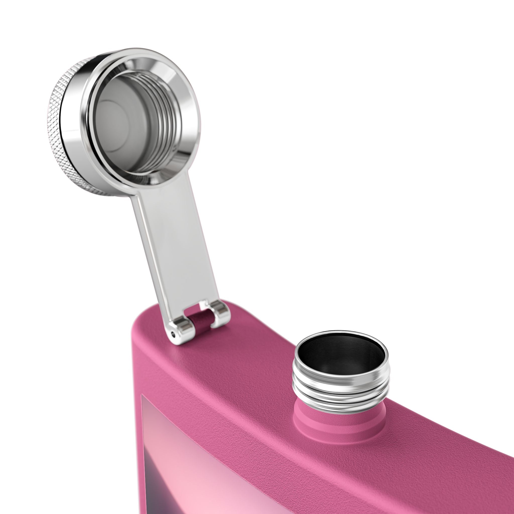 pink flamingos Sleek Stainless Steel Flask