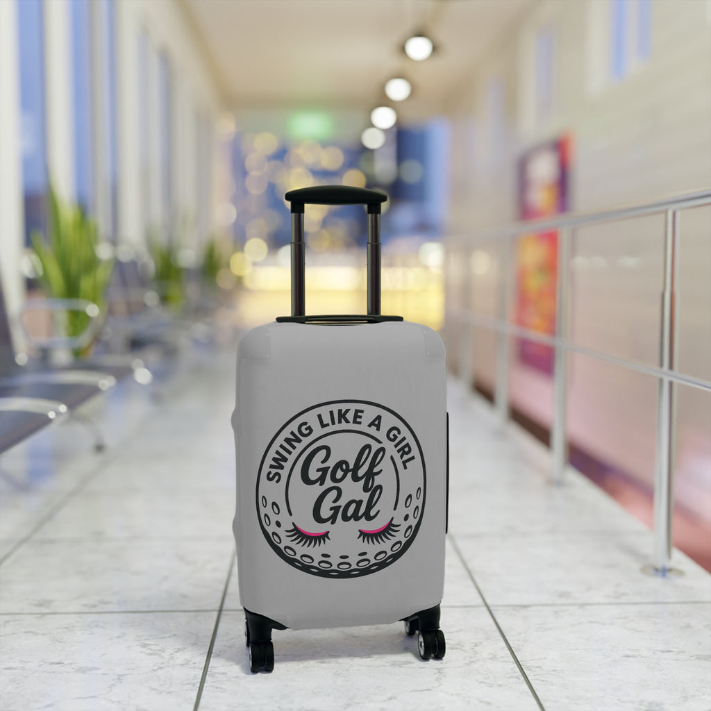 Golf Gal Luggage Cover Gray