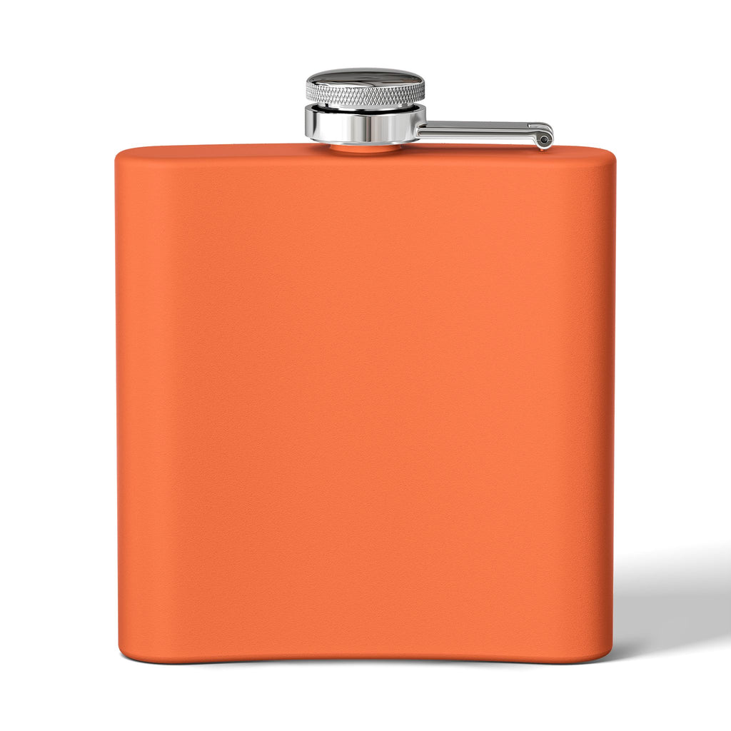 Golf Wine Lips Sleek Stainless Steel Flask