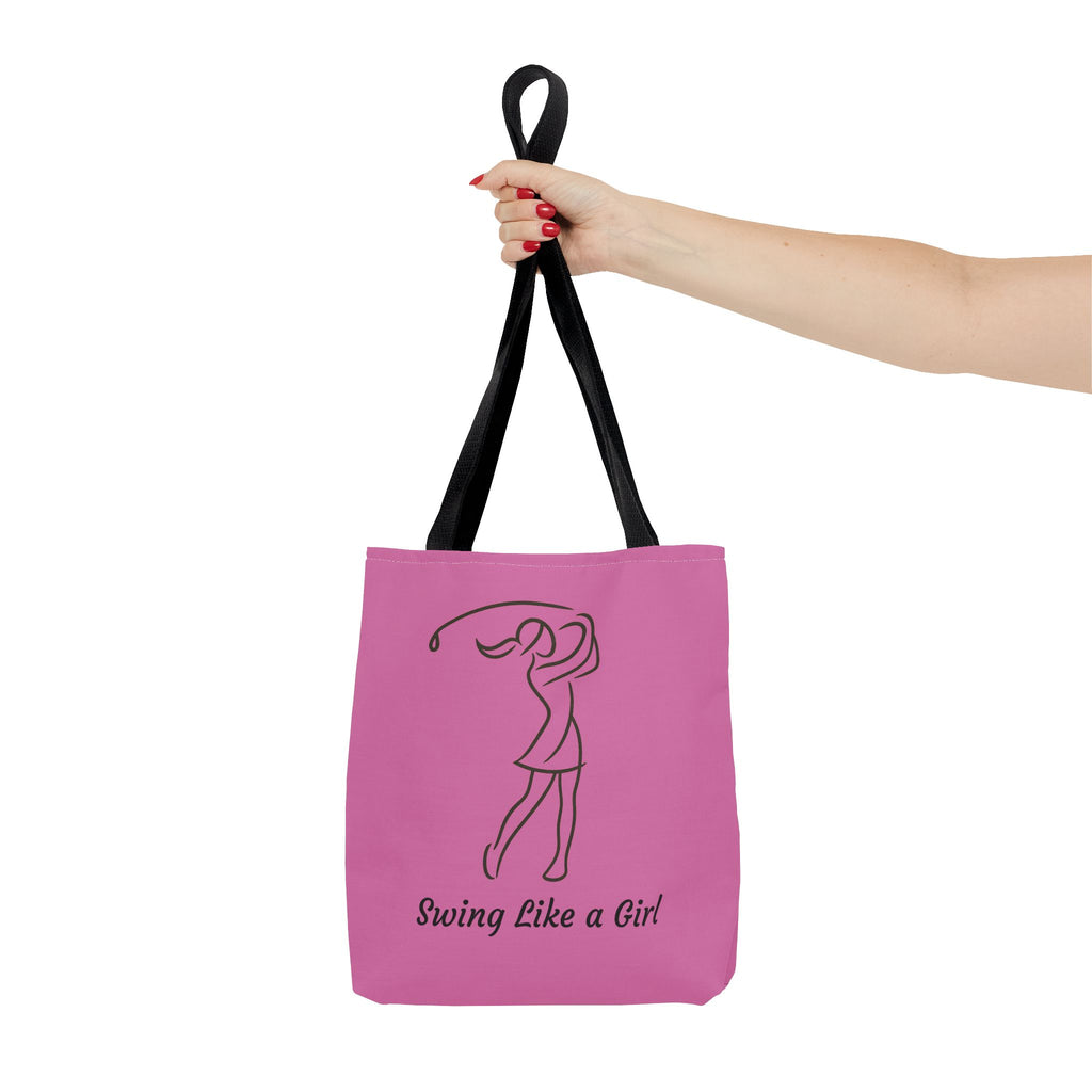 Swing Like A Girl Tote Bag