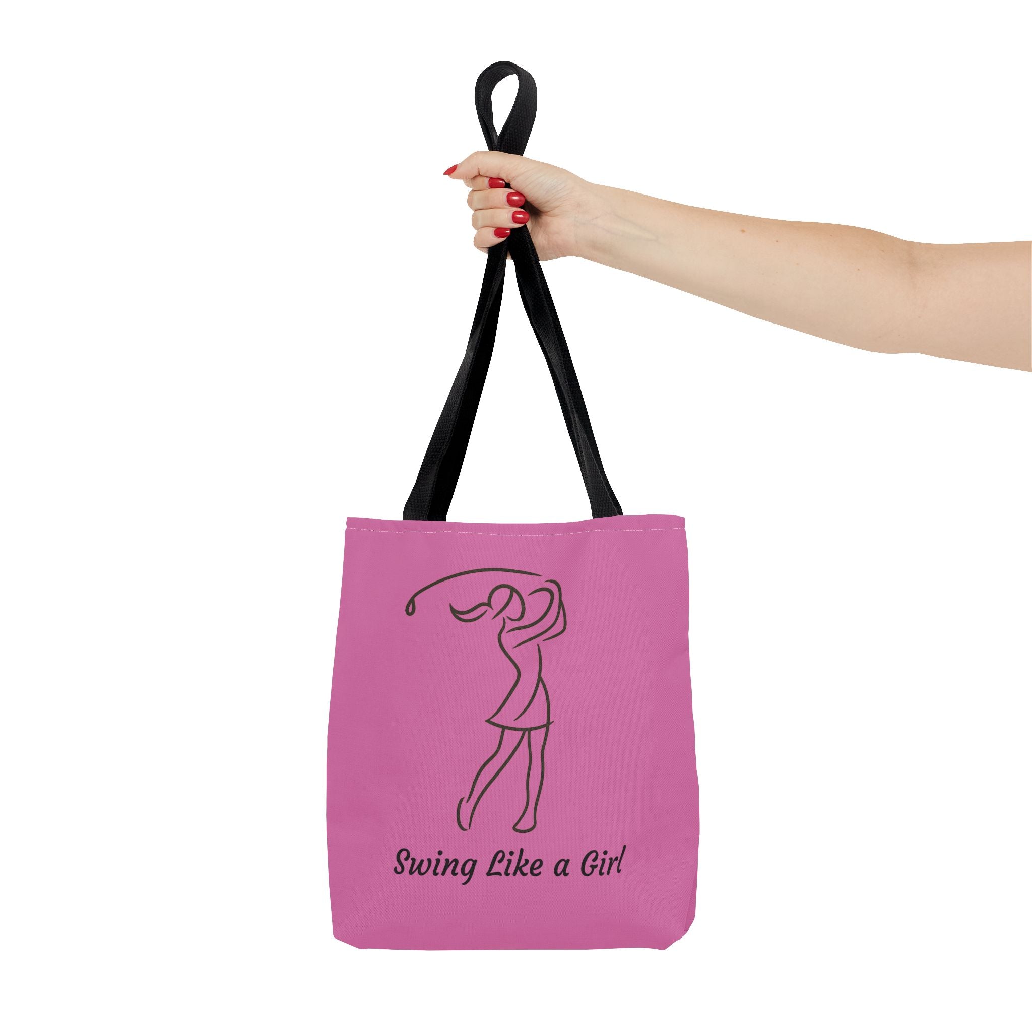 Swing Like A Girl Tote Bag