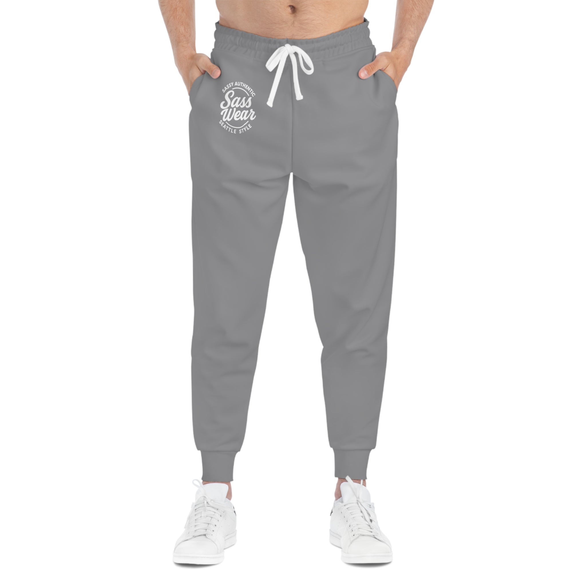 Gray Sass Wear Athletic Joggers
