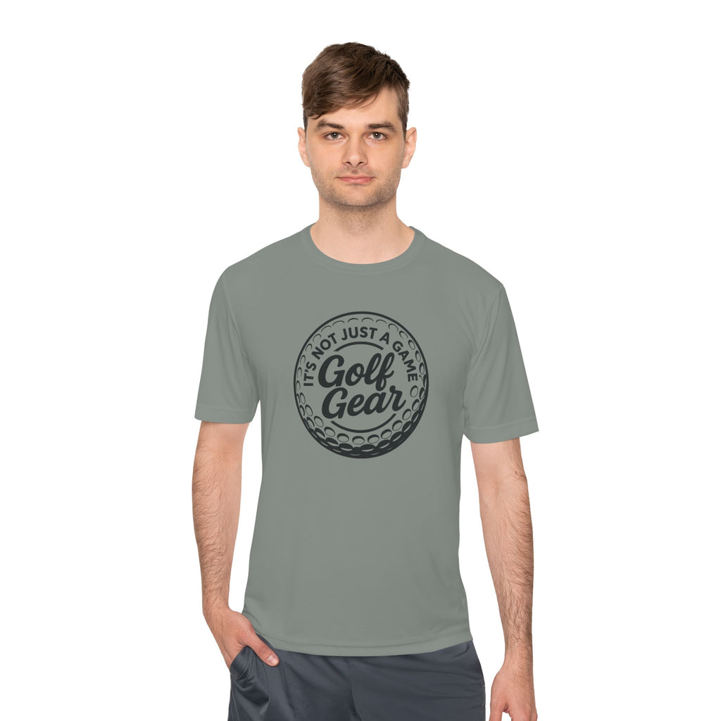 Golf Gear Tee — "It’s Not Just a Game" Moisture‑Wicking Golf Shirt