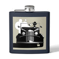 Antique Car Sleek Stainless Steel Flask